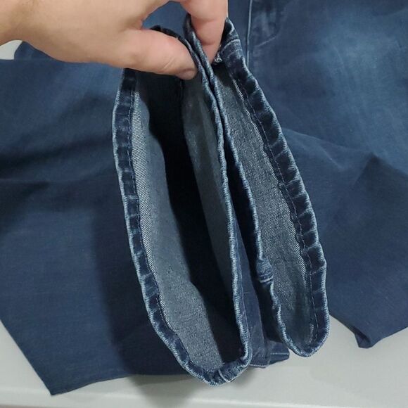 BUFFALO Misha 32x31 dark wash size 14 mid rise straight leg jeans - Picture 8 of 8